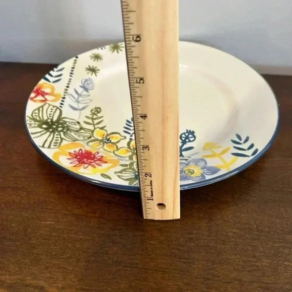 GOODWIN GARDEN PLATE BY TARGET HOME. 10 1/2" DINNER PLATE FLORAL DESIGN IN EUC. - Picture 5 of 5